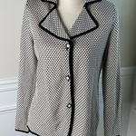 Misook  textured  button‎ front knit blazer size XS Photo 0