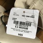 Liz Claiborne  Memory Foam Heels Cream Size 8.5 MELBA Photo 8