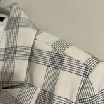 Elie Tahari NWT $398  cream black checkered blazer extra button Photo 9