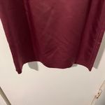 Red Valentino  Magenta Satin V-Neck Bow Mini Dress Photo 5