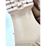 Stuart Weitzman Laine Boot Tan Combat Lace Up Pearl Button 7.5 Photo 4