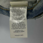 PacSun  Classic 90's Boyfriend Size 24 Blue Ripped Straight Leg Jeans Thrashed Photo 7