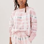 Something Navy Dollie Embroidered Tie Dye Pullover Sweater XS Photo 1