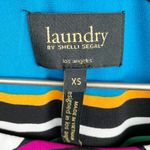 Laundry by Shelli Segal Multicolor Bright Neon Abstract Print Dress Size XS Photo 4