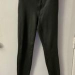 7 For All Mankind 7FAM Metallic Coated High Rise Skinny Jean Size 28 Goth Punk Photo 1