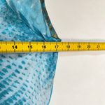 Johnny Was NWOT  Biya Silk Blue Sleeveless Long Maxi Dress Size S Photo 9