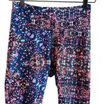 Oiselle  Women’s Sz Small Spandos Leggings in Disco Print Cropped Photo 1