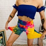 Boutique NEW Starburst Pride Biker Shorts Photo 7