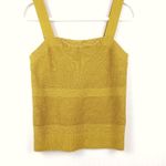 Banana Republic Knit Mustard Thick Strap Tank Top. Photo 1