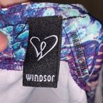 Windsor  mermaid print maxi cami open back dress purple blue Photo 7