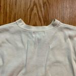 Old Navy  Y2k Beige Striped Sweatshirt Womens XLarge Photo 9