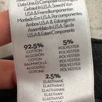 Mother High Waisted Rider Ankle Not Guilty Black jeans, size 32 designer grunge Photo 11