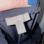 Talbots T by  Black High Waisted Ankle Cropped Adjustable Waist Pants size small Photo 1