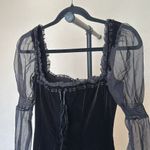 House Of CB  'Syana' Dress velvet‎ size S NWOT black Photo 12