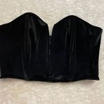 Victoria's Secret Black Velvet Bustier Photo 0