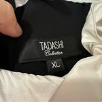 Tadashi Shoji Tadashi Collection Pleated Rosette Neckline Dress Photo 1