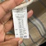 Beatrice.B Anthropologie Striped Tassel Embroidered Vest Sz XL US 10 Black Photo 5