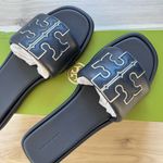 Tory Burch  Double T Sport Slides 8.5 Photo 4