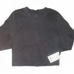 Jersey Cropped Long Sleeve Top in Iron
IVL Collective M NWT Gray Size M Photo 3