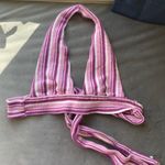 SheIn striped halter top Photo 1