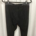 Alice + Olivia Black Lamb Skin Suede Leather Front Zip Leggings Sz.10 Photo 12