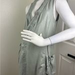 Tomboy Elegant Mint Color Sleeveless Dress/Blazer One Size. #70 Silver Photo 1