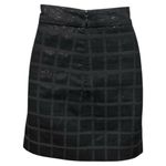 Gap Navy Blue Checkerboard Shimmer Mini Skirt Size 0 Photo 1