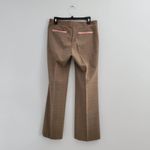 Rebecca Taylor Wide-Leg Plaid Pants Brown Size 8 Photo 1