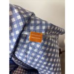 Tuckernuck New Oliphant Navy Gingham 3/4 Shirt Midi Dress Medium M Photo 11