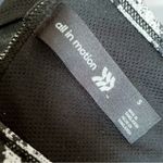 All In Motion Strappy Back B&W Sports Bra S Photo 2