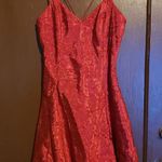 Victoria's Secret Vintage  small gold label red night gown fit and flare Photo 1