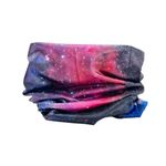 New in Package Unisex Galaxy Space Neck Gaiter Mask Buff Headband Purple Photo 2