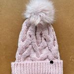 EXPRESS Women's Pink Knit Pom Tip Beanie One Size. NEW Photo 0