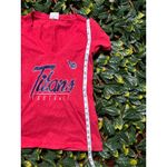 Tennessee Titans Red V Neck T Shirt Size Medium Photo 6