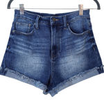Kendall + Kylie  Drifter High-Rise Cutoff Denim Shorts Size 5 Photo 0