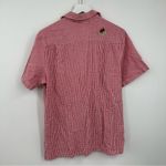 American Vintage Vintage Y2K Ladybug Gingham Button Up Shirt Size Medium Fairycore Whimsical Photo 5