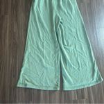 Free People FP Movement One To Beat One Piece Romper Large Green Wide Leg Comfy Photo 5