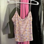 PacSun  Floral Crop Tank Top size Small Photo 1