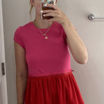 Urban Outfitters Colorblock Dress Pink Size XS Photo 0