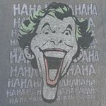 DC Comics Vintage Grey Joker Graphic T-shirt Photo 1
