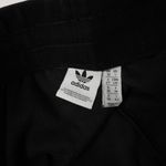 Adidas Joggers Womens S Black Velour Trefoil Stripes Y2K Track Warm Up 27x27* Photo 4