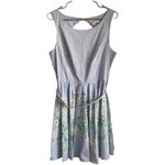 LC Lauren Conrad NWT Bloomfest Printed Fit & Flare Sleeveless Dress Sz 14 Floral Photo 1