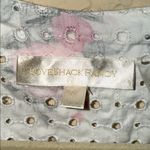 Love Shack Fancy  Eyelet Floral Blouse - White and Pink medium Photo 3