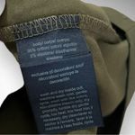 Tommy Hilfiger  Green Flag Crew T-Shirt Dress Stud Embellishments Large | NWT Photo 7