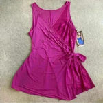 Shirley of Hollywood X25416 Chiffon & Lace Sleeveless Robe With G String… Pink Size 3X Photo 2