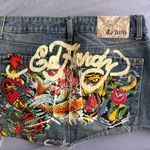 Ed Hardy  Denim Skirt Photo 1