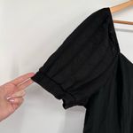 Disturbia Marcia Broderie Midaxi Dress in Black size 16 Puff Sleeve NWT Cotton Photo 4