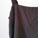 Volcom  Black White Polka Dot Smock Sleeveless Midi Dress Size XS Photo 1