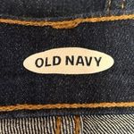 Old Navy Women's Blue Solid High Rise Boyfriend Denim Jeans Mini Shorts Size 14 Photo 2