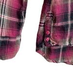 Eden & Olivia Women Top S Red Plaid Long Sleeve Button Up Western Cowgirl Grunge Photo 5